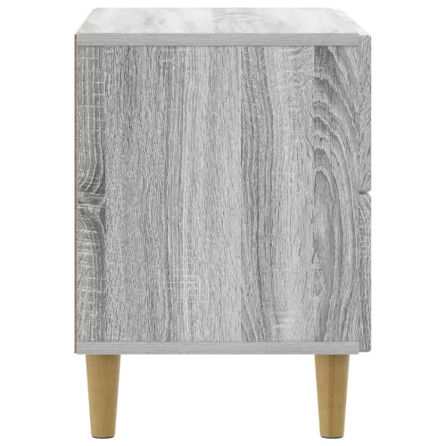  Éjjeliszekrény Szürke Sonoma 62 x 34,5 x 48 cm Szerelt Fa