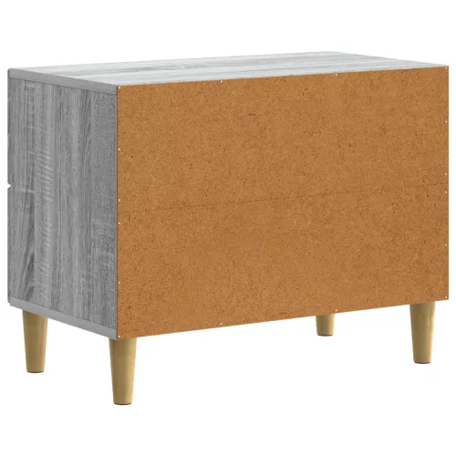  Éjjeliszekrény Szürke Sonoma 62 x 34,5 x 48 cm Szerelt Fa