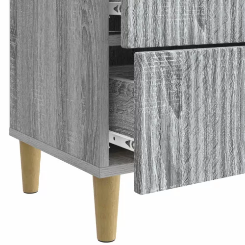  Éjjeliszekrény Szürke Sonoma 62 x 34,5 x 48 cm Szerelt Fa
