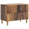  Éjjeliszekrény fiókkal Antik Fa 62 x 34,5 x 48 cm Szerelt Fa