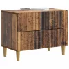  Éjjeliszekrény fiókkal Antik Fa 62 x 34,5 x 48 cm Szerelt Fa