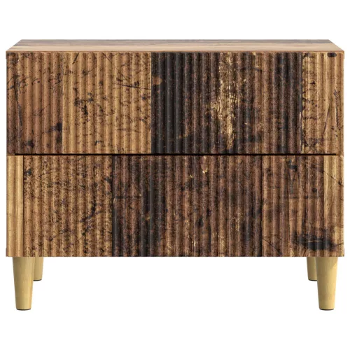  Éjjeliszekrény fiókkal Antik Fa 62 x 34,5 x 48 cm Szerelt Fa