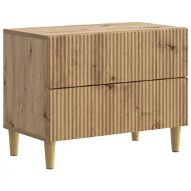    Éjjeliszekrény Kézműves Tölgy 62 x 34,5 x 48 cm Szerelt Fa