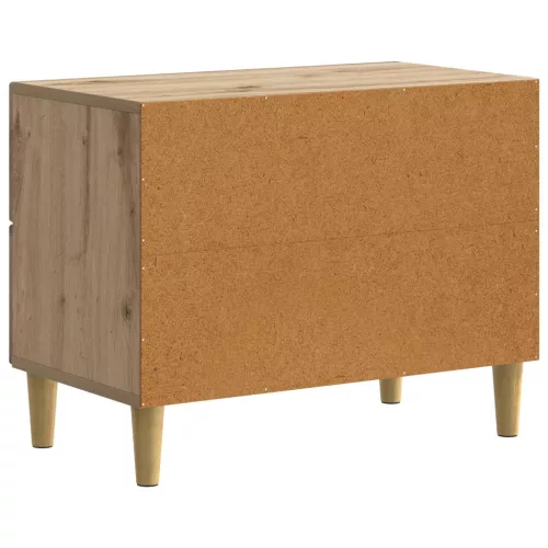  Éjjeliszekrény Kézműves Tölgy 62 x 34,5 x 48 cm Szerelt Fa