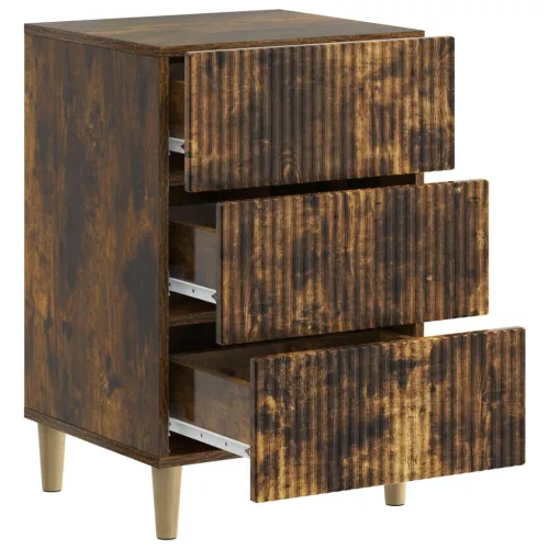  Éjjeliszekrény Füstös Tölgy 43 x 41 x 66,5 cm Szerelt Fa