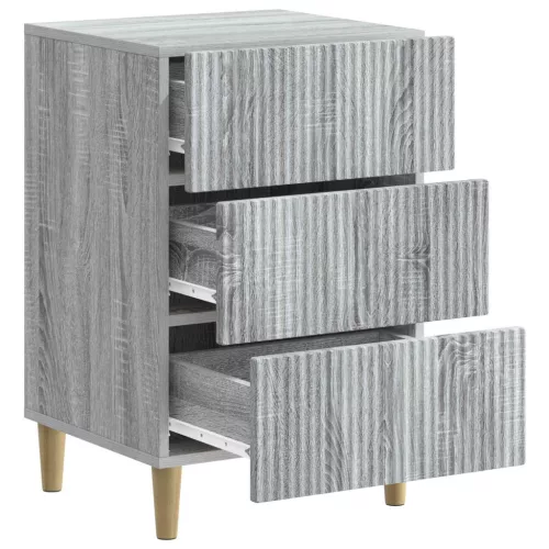  Éjjeliszekrény Szürke Sonoma 43 x 41 x 66,5 cm Szerelt Fa