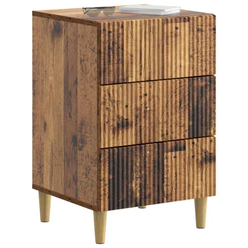  Éjjeliszekrény fiókkal Antik Fa 43 x 41 x 66,5 cm Szerelt Fa