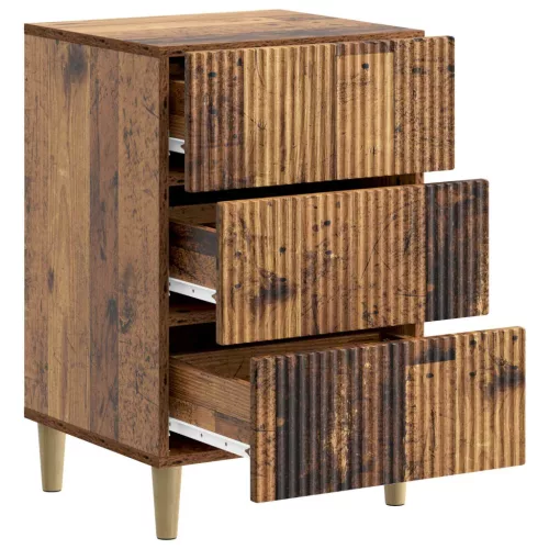  Éjjeliszekrény fiókkal Antik Fa 43 x 41 x 66,5 cm Szerelt Fa