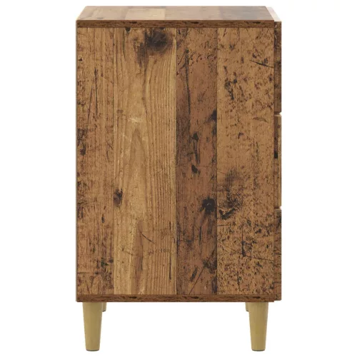  Éjjeliszekrény fiókkal Antik Fa 43 x 41 x 66,5 cm Szerelt Fa