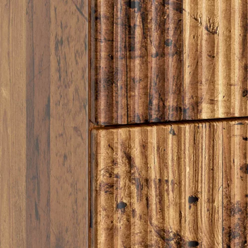  Éjjeliszekrény fiókkal Antik Fa 43 x 41 x 66,5 cm Szerelt Fa