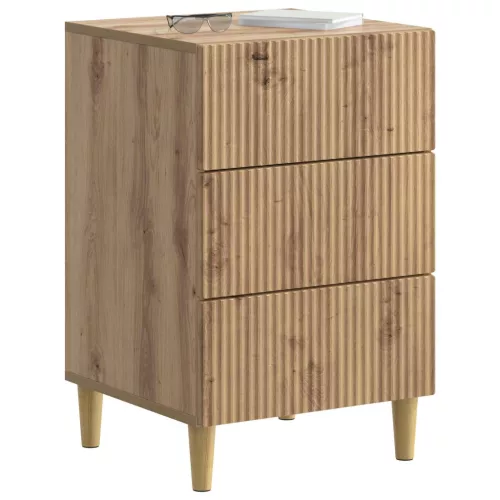  Éjjeliszekrény Kézműves Tölgy 43 x 41 x 66,5 cm Szerelt Fa