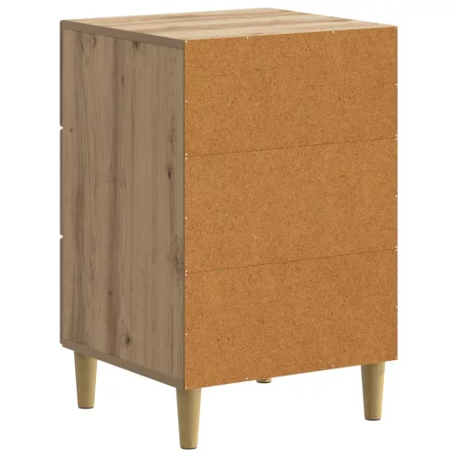  Éjjeliszekrény Kézműves Tölgy 43 x 41 x 66,5 cm Szerelt Fa