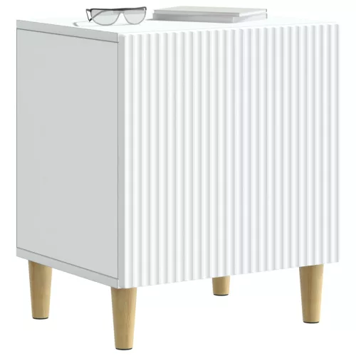  Éjjeliszekrény 2 pcs Fehér 43 x 34,5 x 50 cm Szerelt Fa