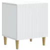  Éjjeliszekrény 2 pcs Fehér 43 x 34,5 x 50 cm Szerelt Fa