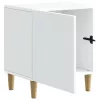  Éjjeliszekrény 2 pcs Fehér 43 x 34,5 x 50 cm Szerelt Fa