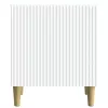  Éjjeliszekrény 2 pcs Fehér 43 x 34,5 x 50 cm Szerelt Fa