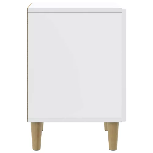  Éjjeliszekrény 2 pcs Fehér 43 x 34,5 x 50 cm Szerelt Fa