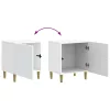  Éjjeliszekrény 2 pcs Fehér 43 x 34,5 x 50 cm Szerelt Fa