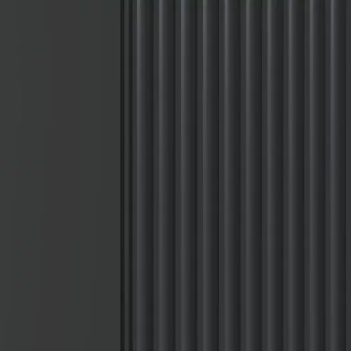  Éjjeliszekrény Fekete 43 x 34,5 x 50 cm Szerelt Fa