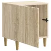  Éjjeliszekrény 2 pcs Sonoma Tölgy 43 x 34,5 x 50 cm Szerelt Fa