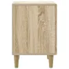 Éjjeliszekrény 2 pcs Sonoma Tölgy 43 x 34,5 x 50 cm Szerelt Fa