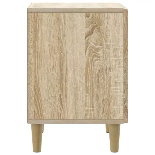  Éjjeliszekrény 2 pcs Sonoma Tölgy 43 x 34,5 x 50 cm Szerelt Fa