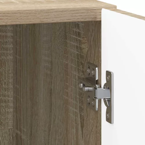  Éjjeliszekrény 2 pcs Sonoma Tölgy 43 x 34,5 x 50 cm Szerelt Fa