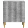  Éjjeliszekrény 2 pcs Betonszürke 43 x 34,5 x 50 cm Szerelt Fa