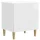  Éjjeliszekrény Magasfényű Fehér 43 x 34,5 x 50 cm Szerelt Fa