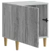  Éjjeliszekrény 2 pcs Szürke Sonoma 43 x 34,5 x 50 cm Szerelt Fa
