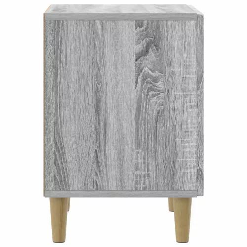  Éjjeliszekrény 2 pcs Szürke Sonoma 43 x 34,5 x 50 cm Szerelt Fa