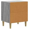  Éjjeliszekrény 2 pcs Szürke Sonoma 43 x 34,5 x 50 cm Szerelt Fa
