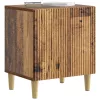  Éjjeliszekrény Antik Fa 43 x 34,5 x 50 cm Szerelt Fa