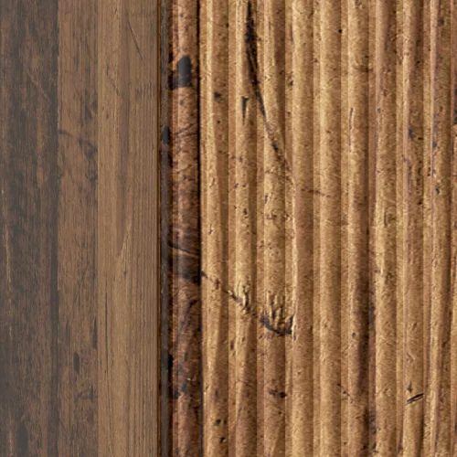  Éjjeliszekrény Antik Fa 43 x 34,5 x 50 cm Szerelt Fa