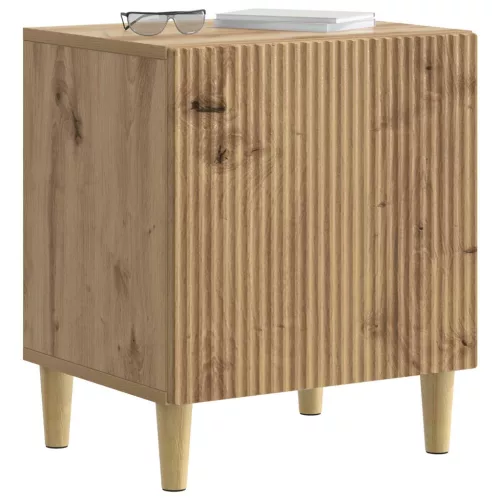  Éjjeliszekrény 2 pcs Kézműves Tölgy 43 x 34,5 x 50 cm