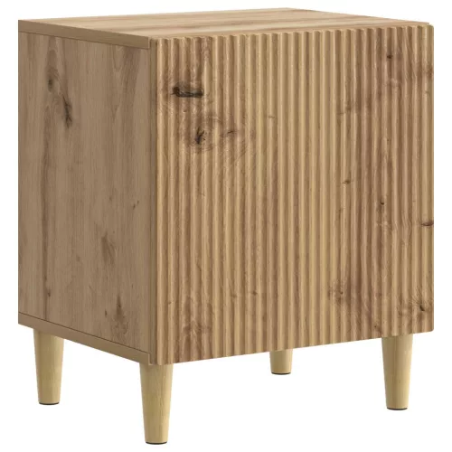  Éjjeliszekrény 2 pcs Kézműves Tölgy 43 x 34,5 x 50 cm