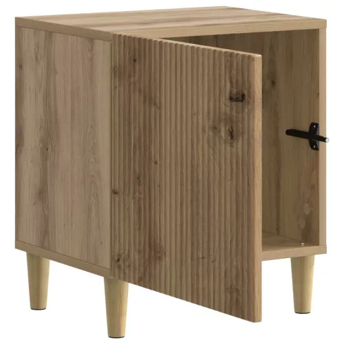  Éjjeliszekrény 2 pcs Kézműves Tölgy 43 x 34,5 x 50 cm
