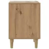  Éjjeliszekrény 2 pcs Kézműves Tölgy 43 x 34,5 x 50 cm