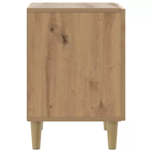 Éjjeliszekrény 2 pcs Kézműves Tölgy 43 x 34,5 x 50 cm