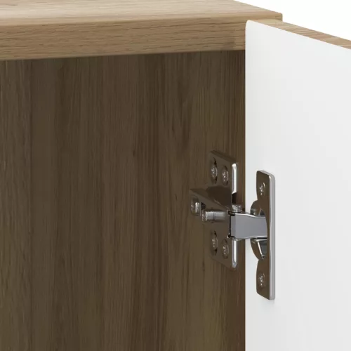  Éjjeliszekrény 2 pcs Kézműves Tölgy 43 x 34,5 x 50 cm