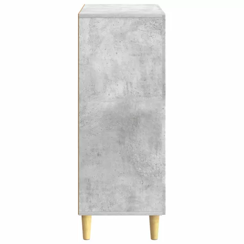  Széf Betonszürke 66 x 34,5 x 90 cm Szerelt Fa