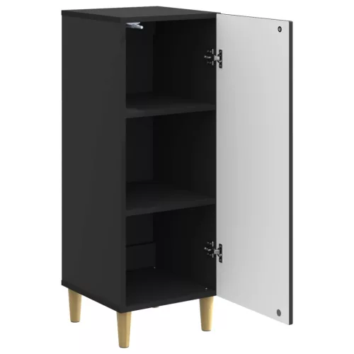  Széf Fekete 33 x 34,5 x 90 cm Szerelt Fa