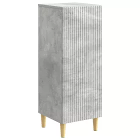  Széf Betonszürke 33 x 34,5 x 90 cm Szerelt Fa