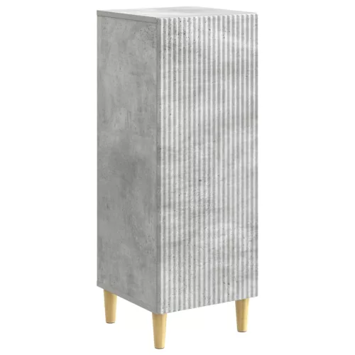  Széf Betonszürke 33 x 34,5 x 90 cm Szerelt Fa