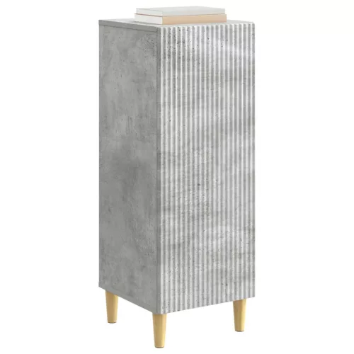  Széf Betonszürke 33 x 34,5 x 90 cm Szerelt Fa