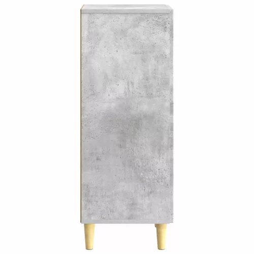  Széf Betonszürke 33 x 34,5 x 90 cm Szerelt Fa