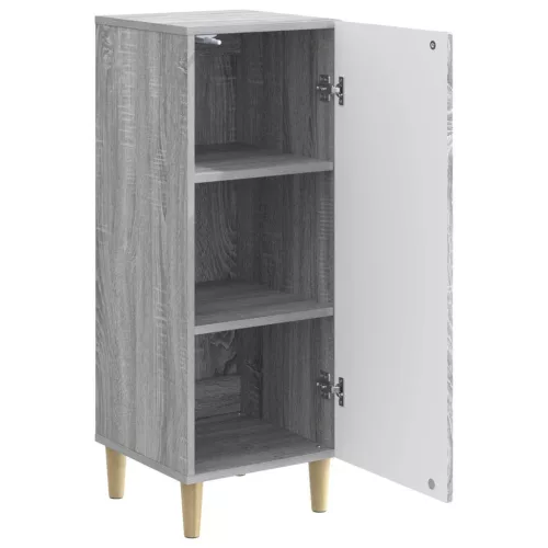  Széf Szürke Sonoma 33 x 34,5 x 90 cm Szerelt Fa