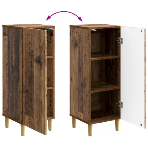  Széf Antik Fa 33 x 34,5 x 90 cm Szerelt Fa