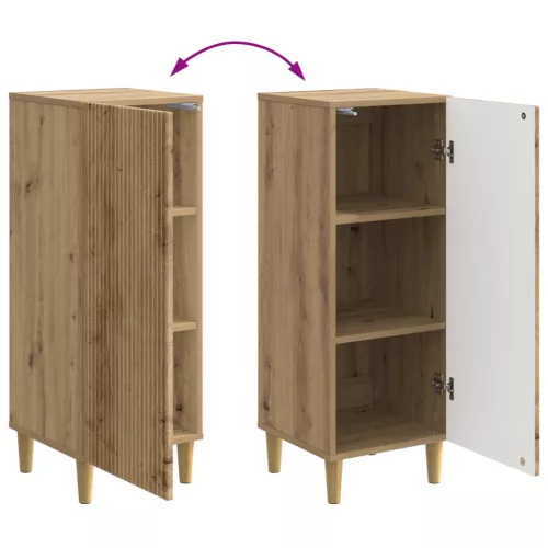  Széf Kézműves Tölgy 33 x 34,5 x 90 cm Szerelt Fa