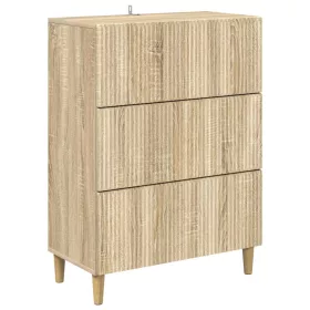    Fiókos szekrény Sonoma Tölgy 66 x 34,5 x 90 cm Szerelt Fa